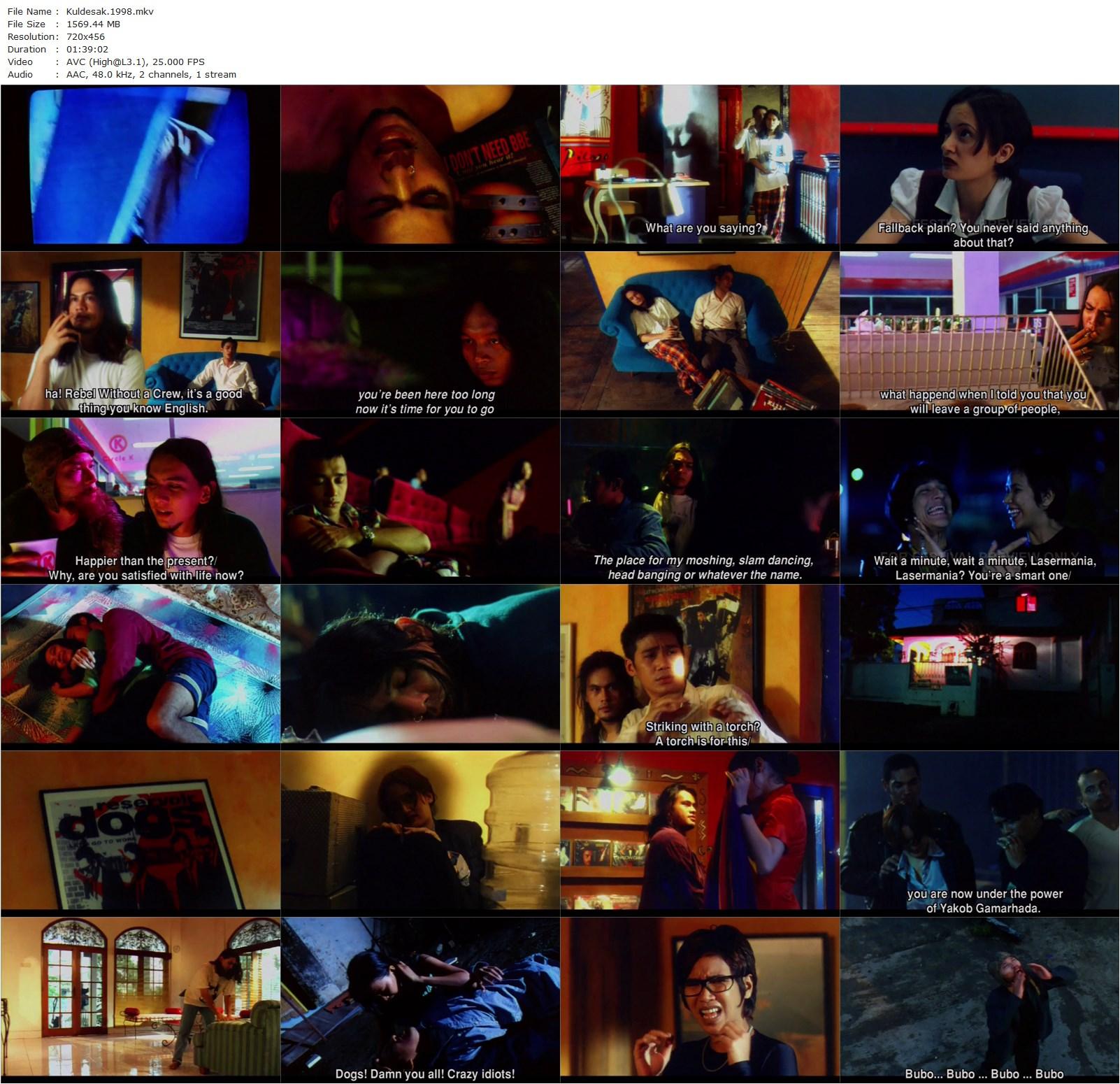 Kuldesak (1999) Nan Triveni Achnas, Mira Lesmana, Bianca Adinegoro, Ryan Hidayat, Wong Aksan-poster