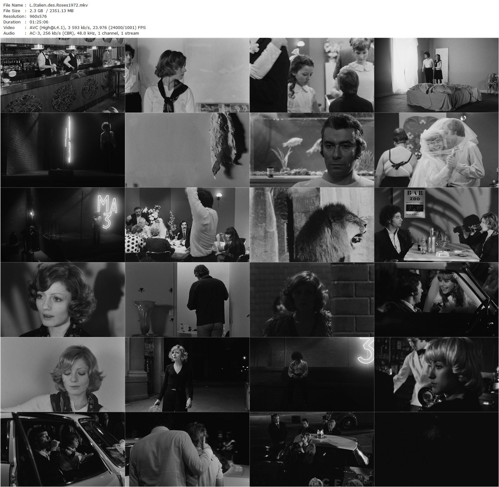 The Italian of the Roses AKA L’Italien des Roses (1972) Charles Matton, Richard Bohringer, Isabelle Mercanton, Andrée Fleur-poster