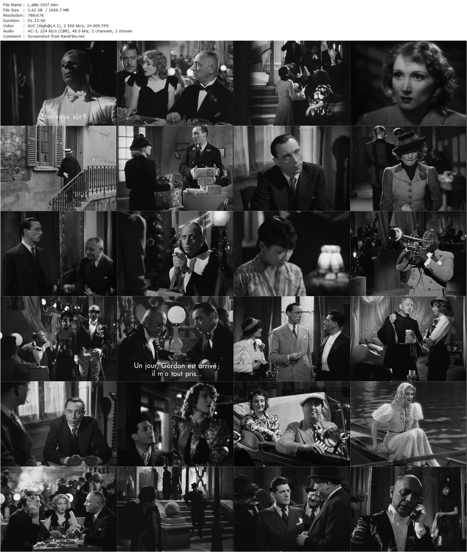 The Alibi / L’alibi (1937) Pierre Chenal, Erich von Stroheim, Albert Préjean, Jany Holt-poster