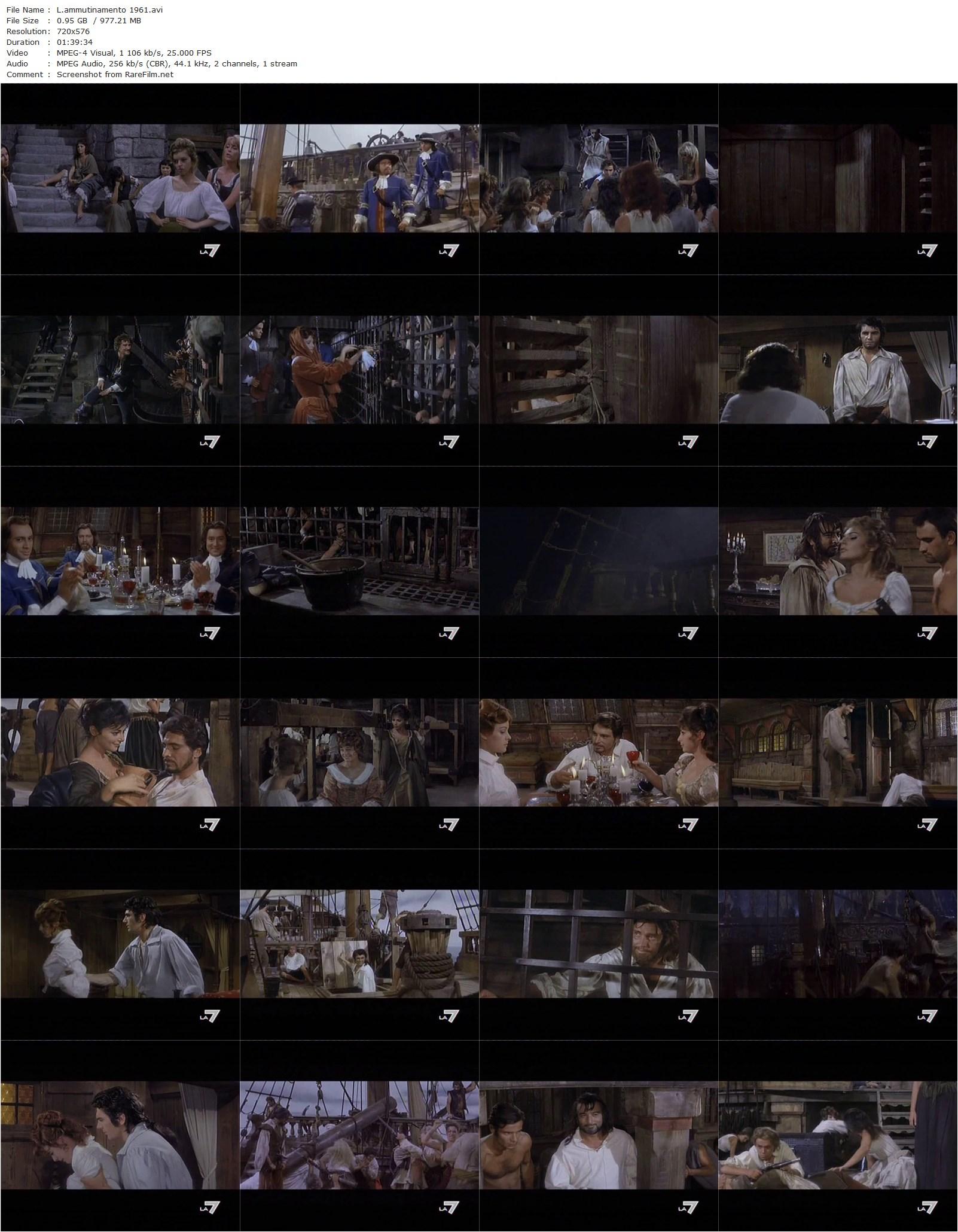 White Slave Ship (1961) Silvio Amadio, Pier Angeli, Edmund Purdom, Armand Mestral-poster