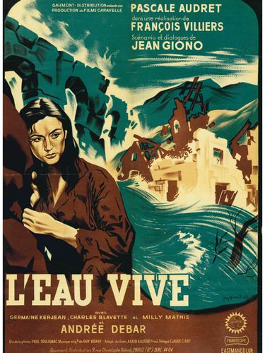 Girl and the River AKA L’eau vive (1958) François Villiers, Pascale Audret, Charles Blavette, Henri Arius