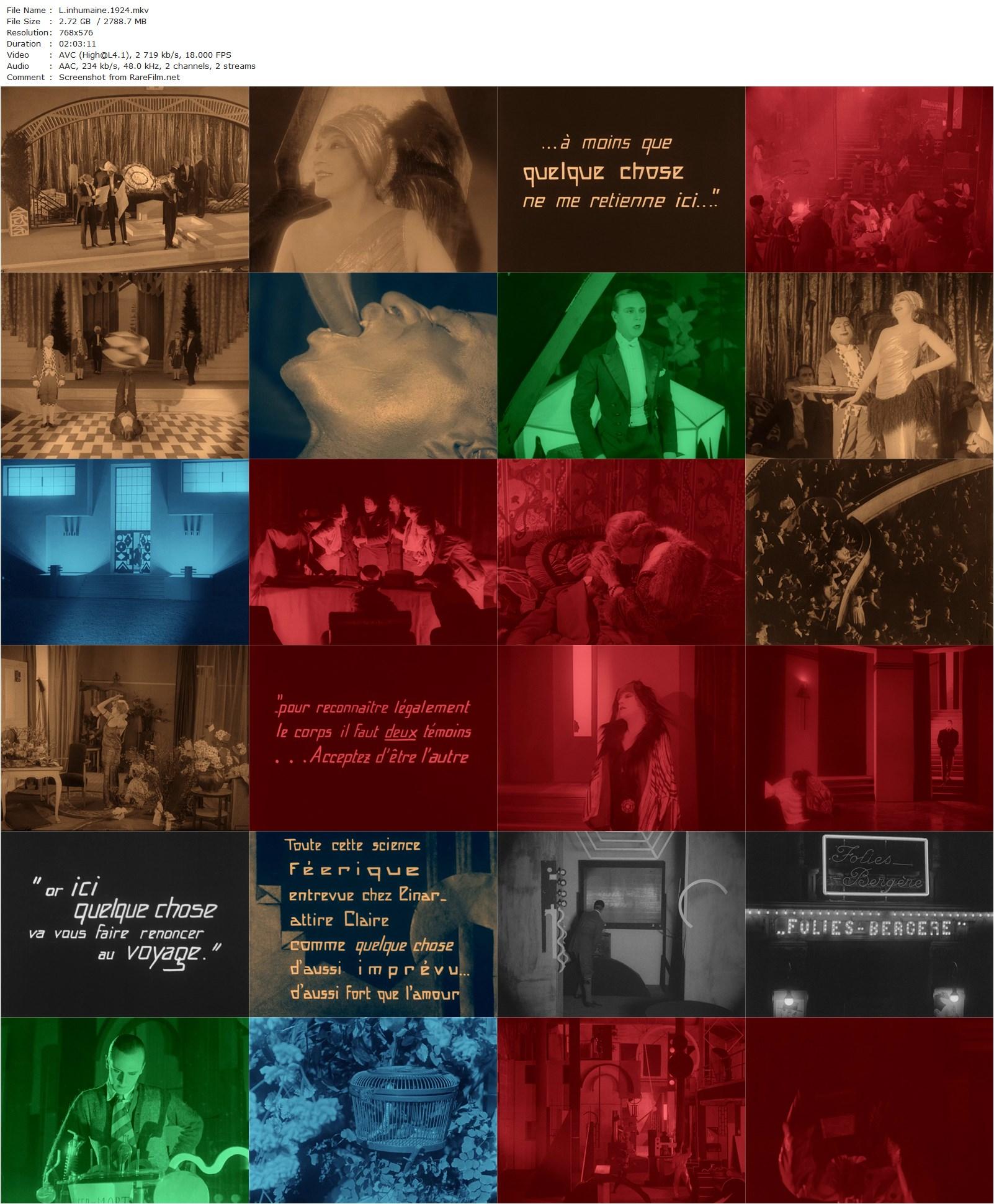 The New Enchantment / L’inhumaine (1924) Marcel L’Herbier, Jaque Catelain, Léonid Walter de Malte, Philippe Hériat-poster