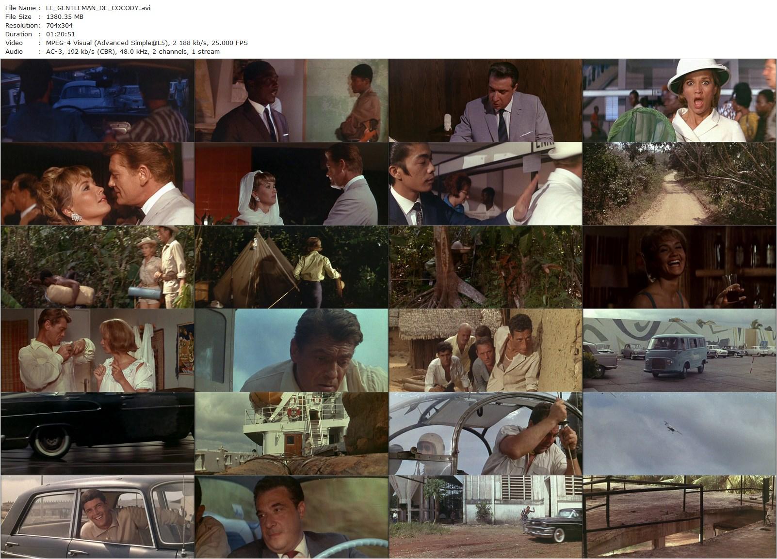 Man from Cocody (1965) Christian-Jaque, Jean Marais-poster