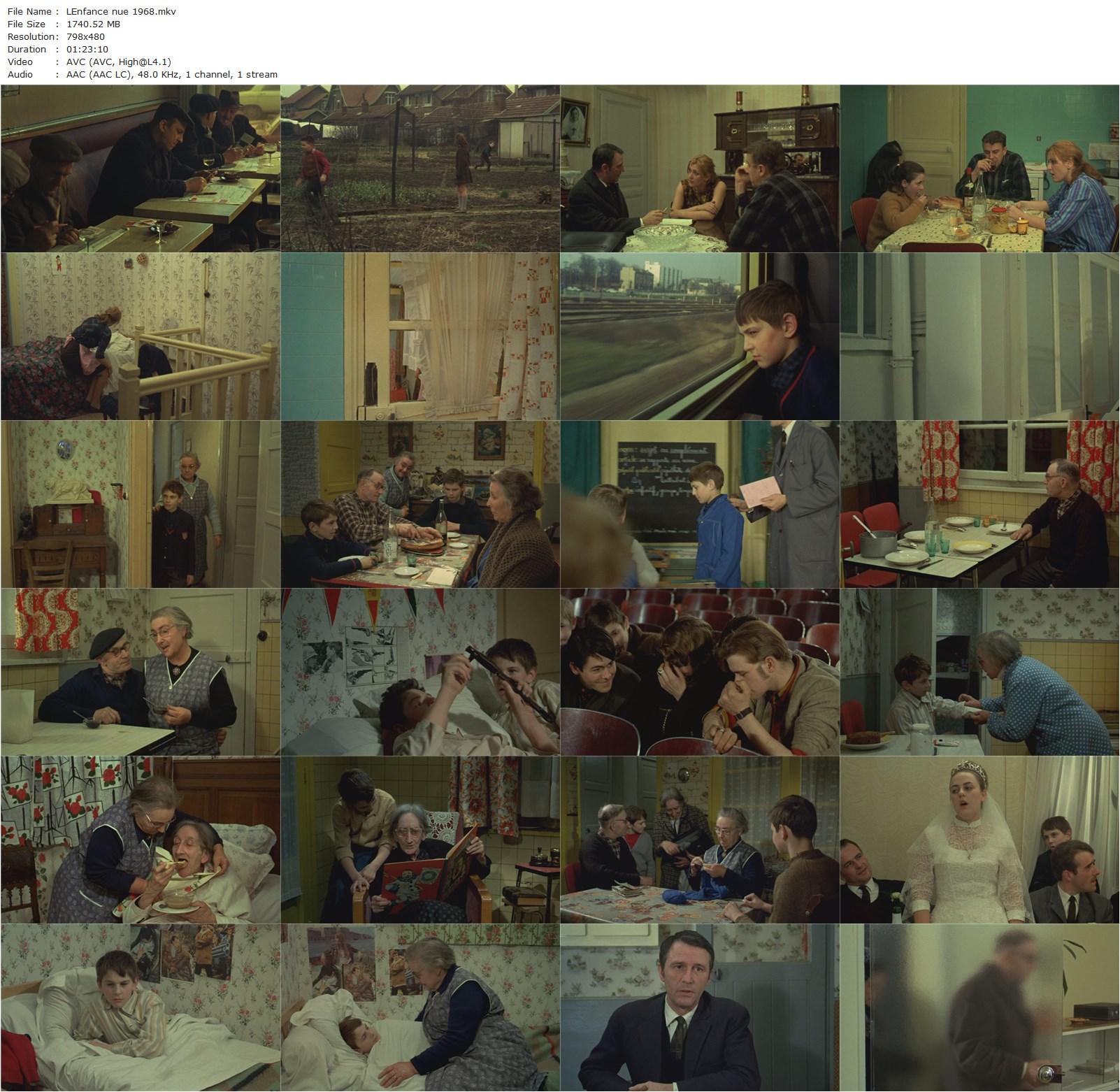 Naked Childhood (1968) Maurice Pialat, Michel Terrazon, Linda Gutenberg, Raoul Billerey-poster