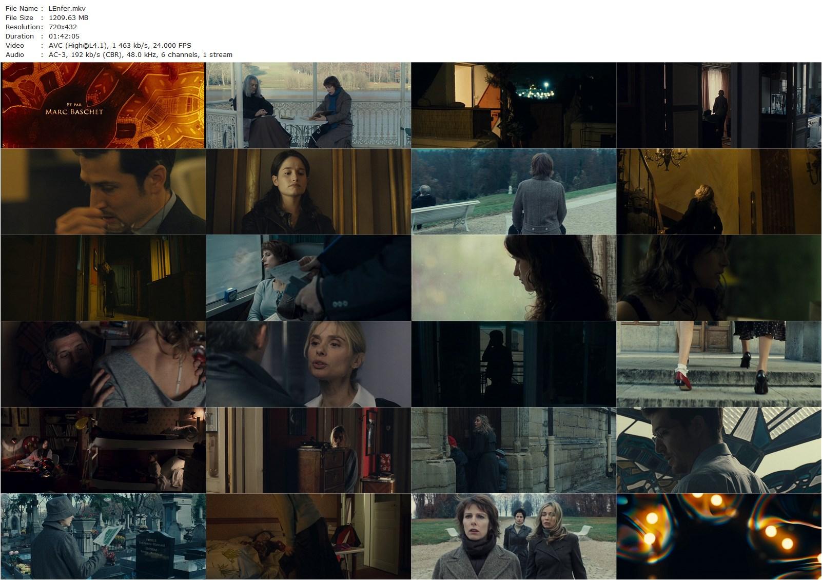 Hell AKA L’enfer (2005) Danis Tanovic, Emmanuelle Béart, Karin Viard, Marie Gillain-poster