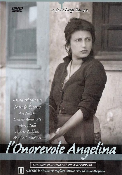 Angelina (1947) Luigi Zampa, Anna Magnani, Nando Bruno, Ave Ninchi