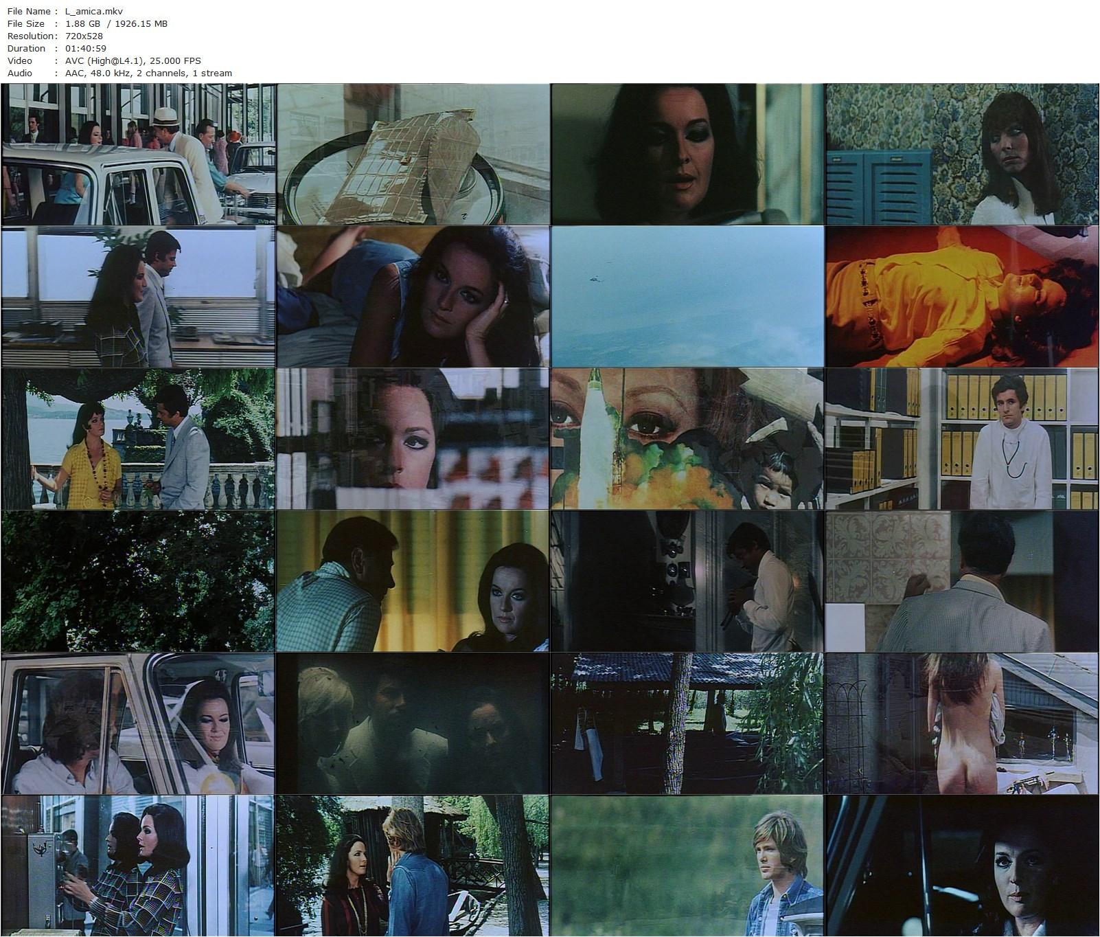 Girlfriend AKA L’amica (1969) Alberto Lattuada, Lisa Gastoni, Gabriele Ferzetti, Elsa Martinelli-poster