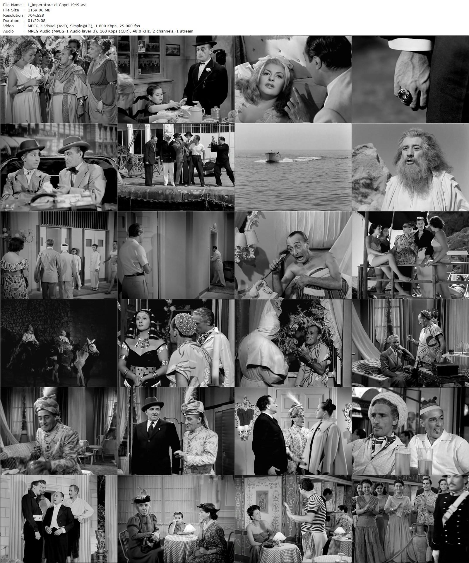 The Emperor of Capri / L’imperatore di Capri (1949) Luigi Comencini, Totò, Gianni Appelius, Galeazzo Benti-poster