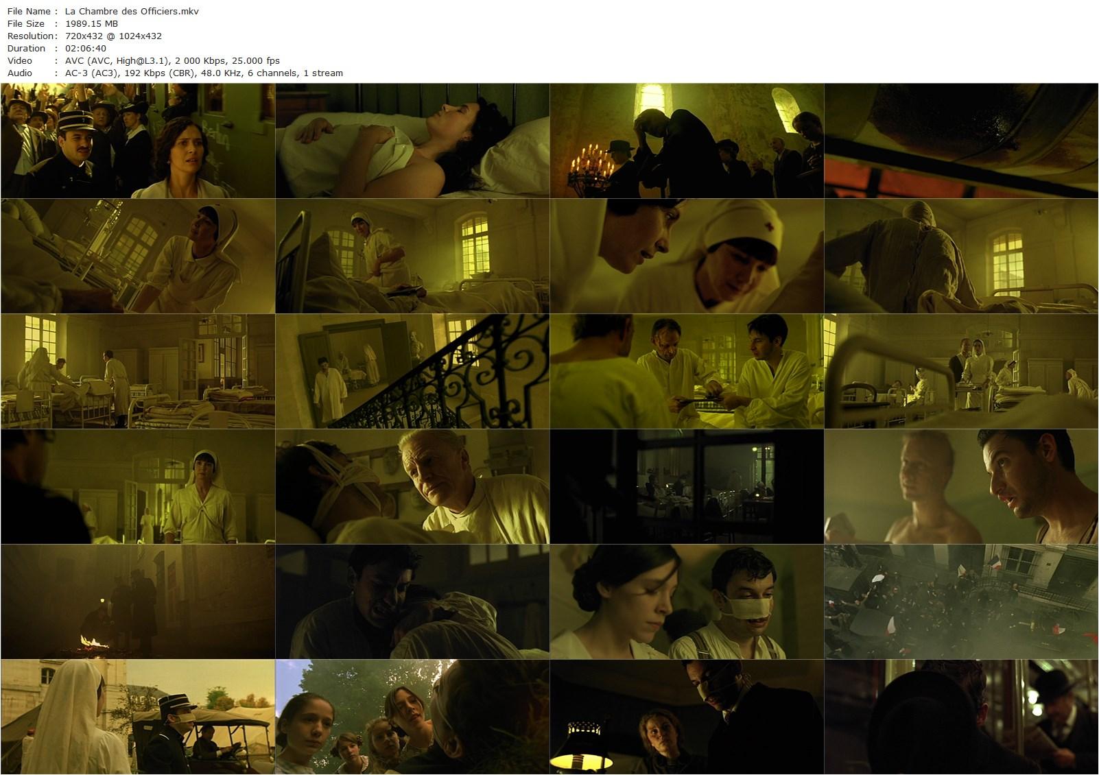 The Officers’ Ward (2001) François Dupeyron, Éric Caravaca, Denis Podalydès, Grégori Derangère-poster