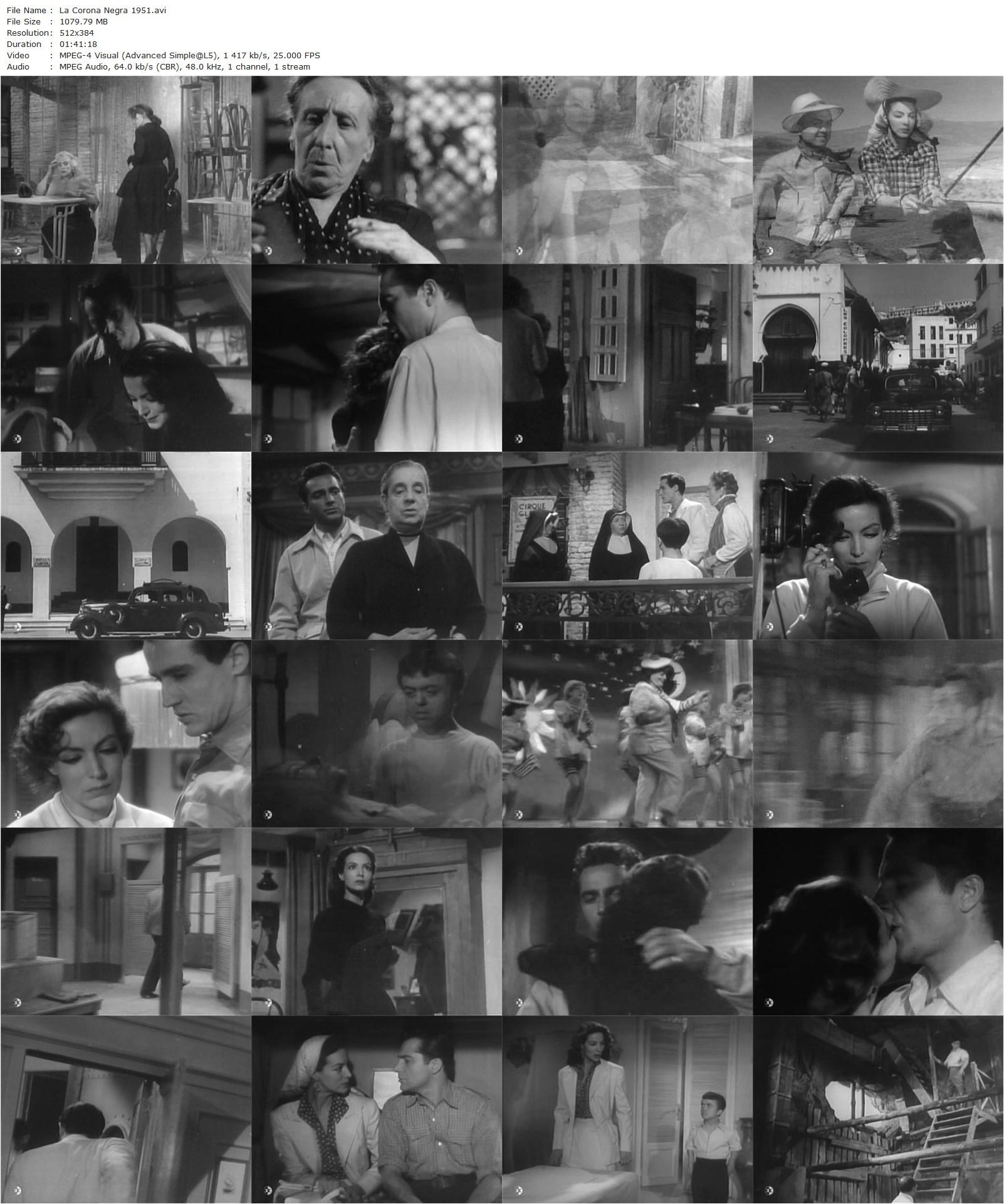 Black Crown AKA La corona negra (1951) Luis Saslavsky, María Félix, Rossano Brazzi, Vittorio Gassman-poster