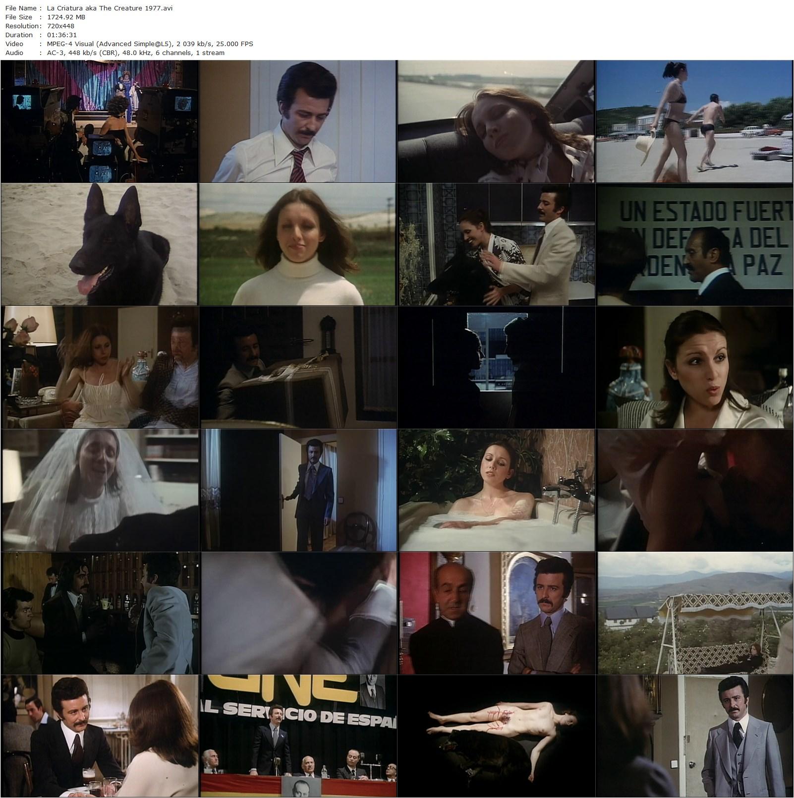 The Creature AKA La criatura (1977) Eloy de la Iglesia, Ana Belén, Juan Diego, Claudia Gravy-poster