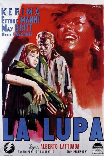 The Devil Is a Woman / La Lupa (1953) Alberto Lattuada, Kerima, Ettore Manni, May Britt