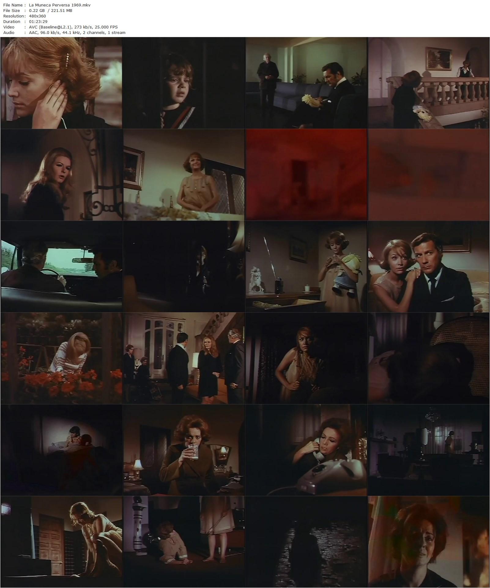 La muñeca perversa (1969) Rafael Baledón, Marga López, Joaquín Cordero, Lilia Michel-poster