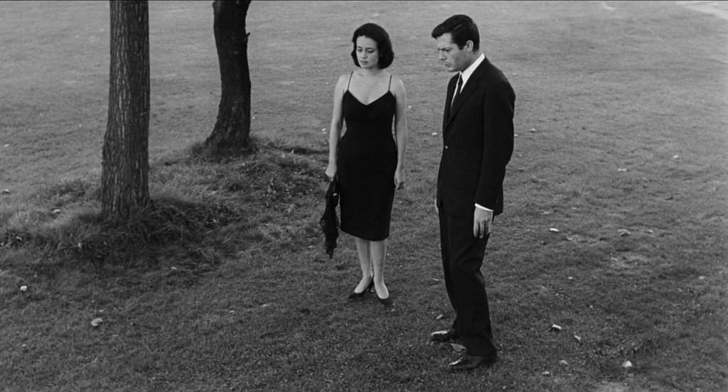 La Notte (1961) Michelangelo Antonioni, Jeanne Moreau, Marcello Mastroianni, Monica Vitti, Drama-poster