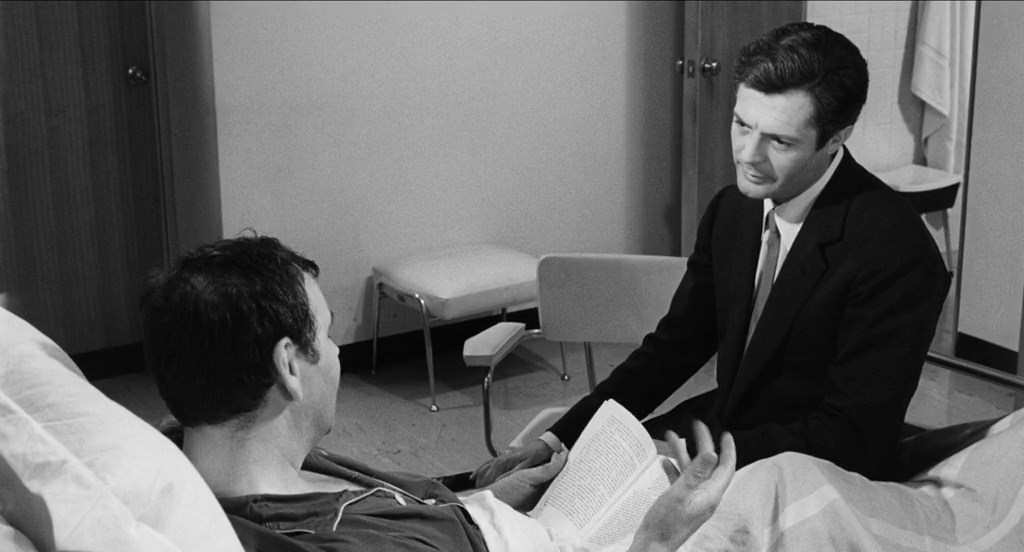 La Notte (1961) Michelangelo Antonioni, Jeanne Moreau, Marcello Mastroianni, Monica Vitti, Drama-poster