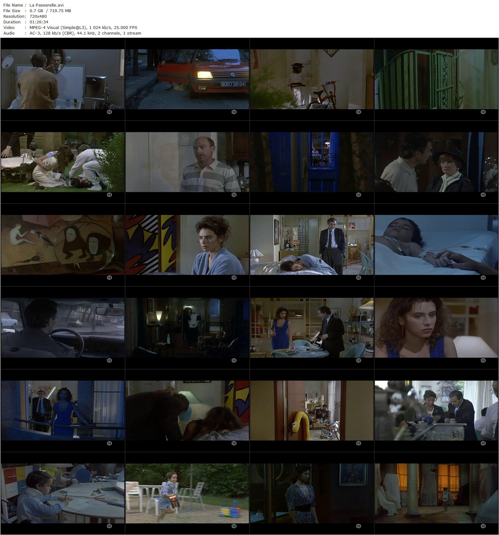 The Catwalk AKA La passerelle (1988) Jean-Claude Sussfeld, Pierre Arditi, Mathilda May, Aurelle Doazan-poster