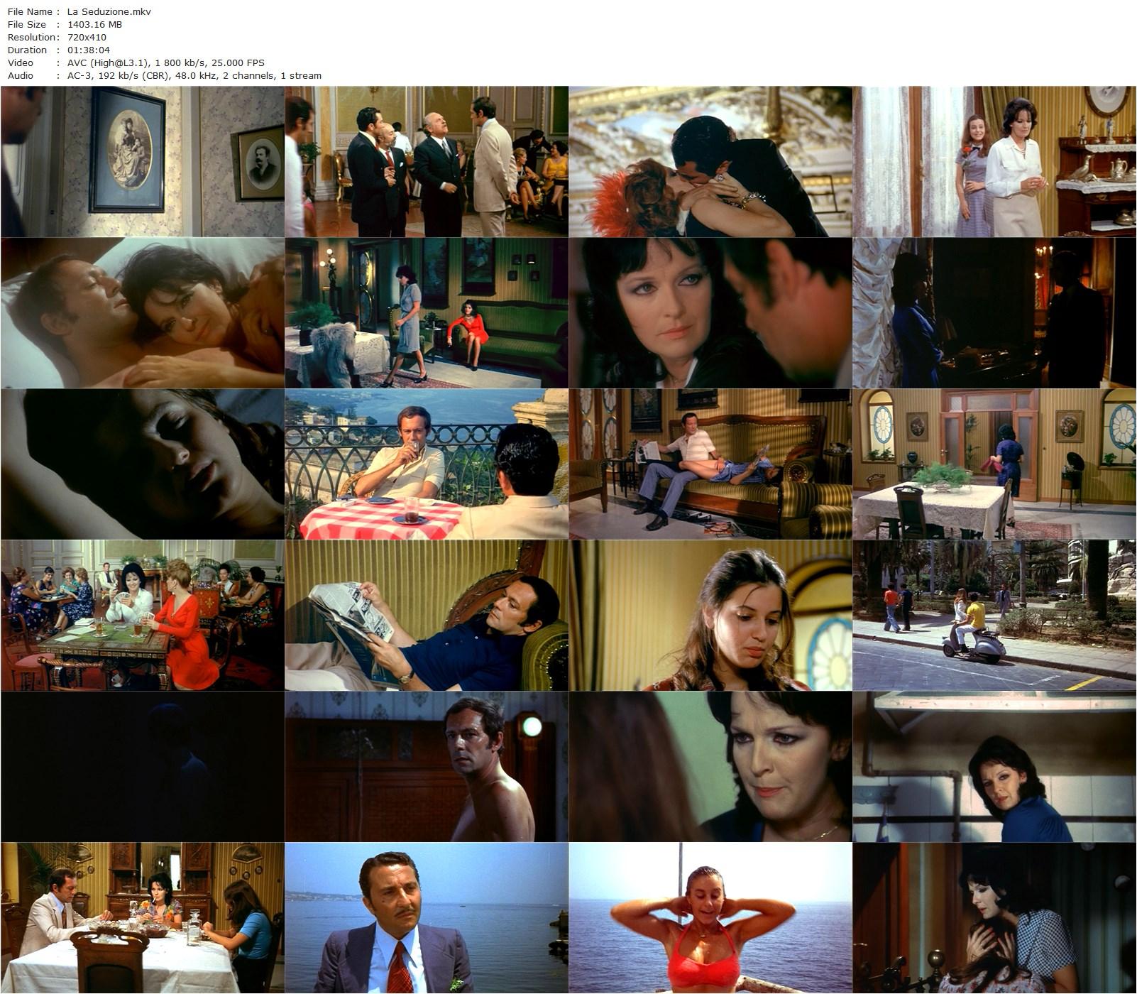 Seduction AKA La seduzione (1973) Fernando Di Leo, Lisa Gastoni, Maurice Ronet, Jenny Tamburi-poster