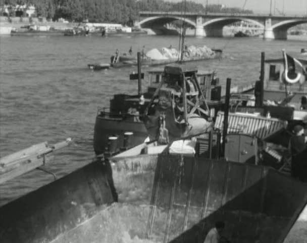La Seine a rencontré Paris (1957)-poster