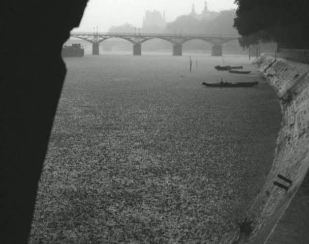 La Seine a rencontré Paris (1957)-poster