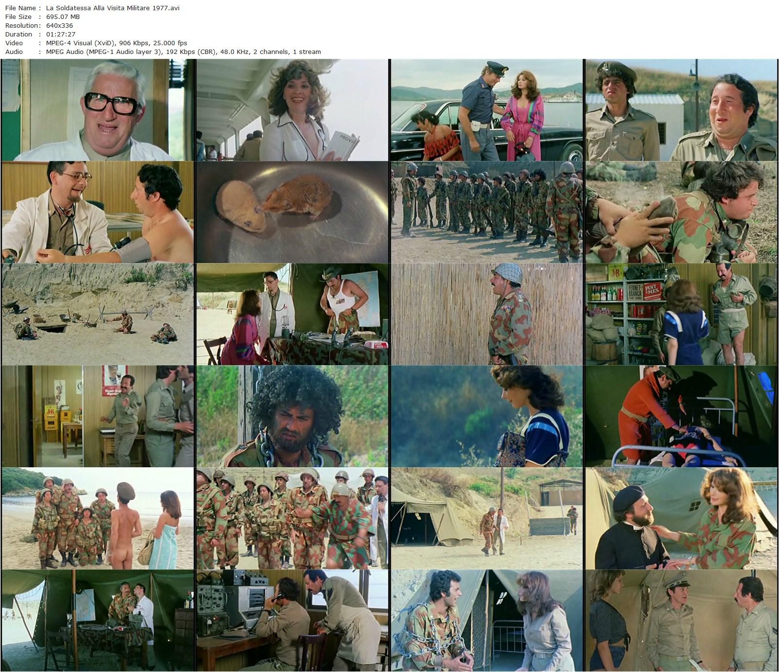 La soldatessa alla visita militare (1977) Nando Cicero, Edwige Fenech, Renzo Montagnani, Fiorenzo Fiorentini-poster