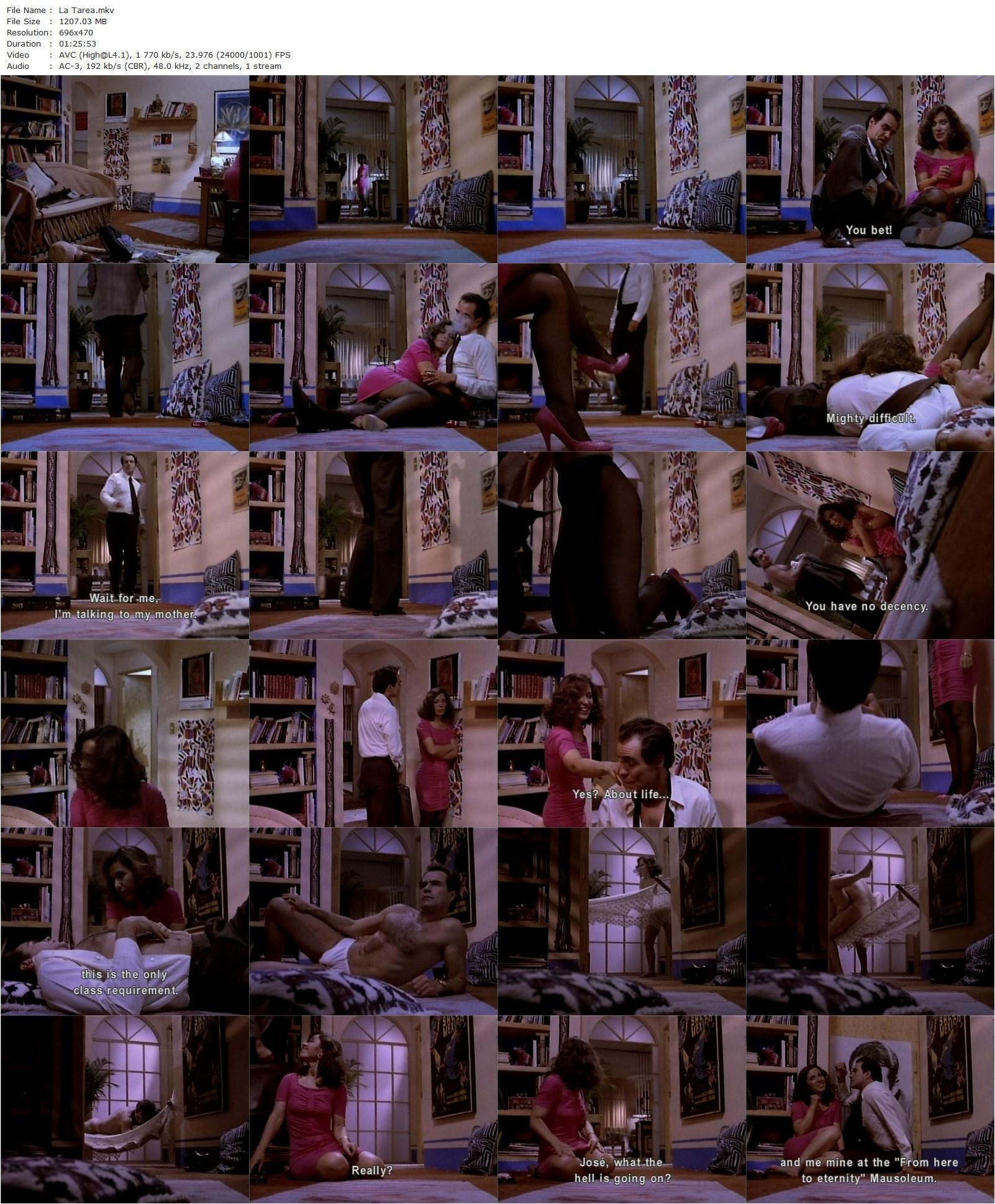 Homework AKA La tarea (1991) Jaime Humberto Hermosillo, María Rojo, José Alonso-poster