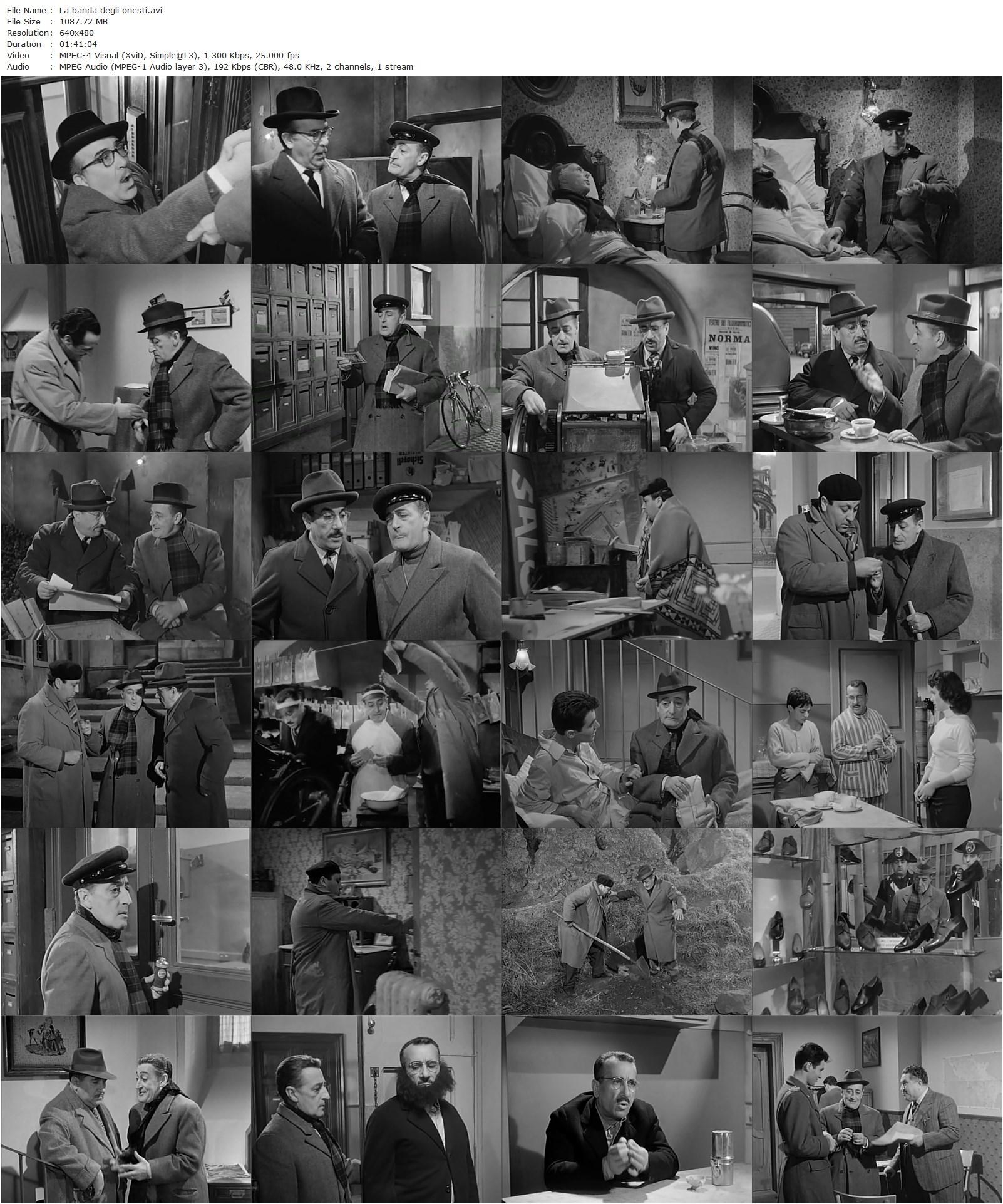 The Band of Honest Men AKA La banda degli onesti (1956) Camillo Mastrocinque, Totò, Peppino De Filippo, Giulia Rubini-poster