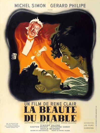 La beauté du diable / Beauty and the Devil (1950) René Clair, Michel Simon, Gérard Philipe, Nicole Besnard, Comedy, Drama, Fantasy