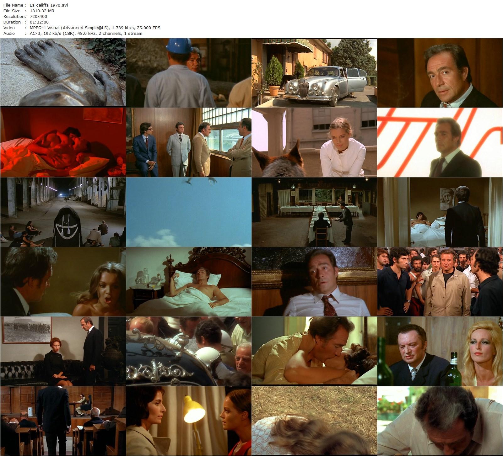 Lady Caliph AKA La califfa (1970) Alberto Bevilacqua, Ugo Tognazzi, Romy Schneider, Marina Berti-poster