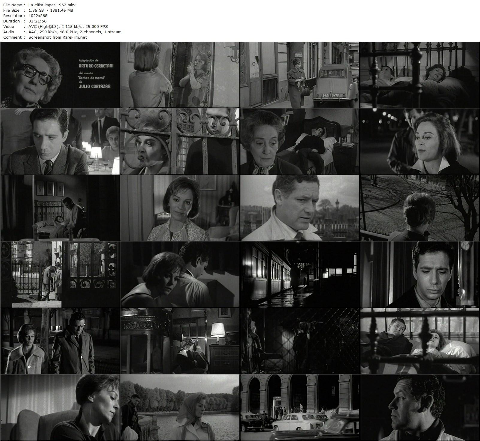 Odd Number (1962) Manuel Antin-poster