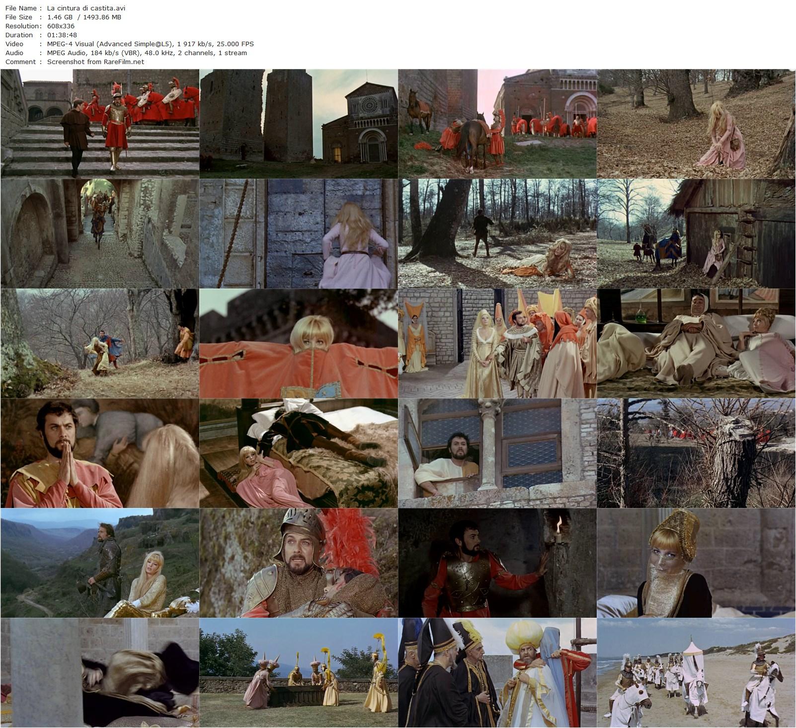 La cintura di castità / On My Way to the Crusades, I Met a Girl Who… (1967) Pasquale Festa Campanile, Tony Curtis, Monica Vitti, Ivo Garrani-poster