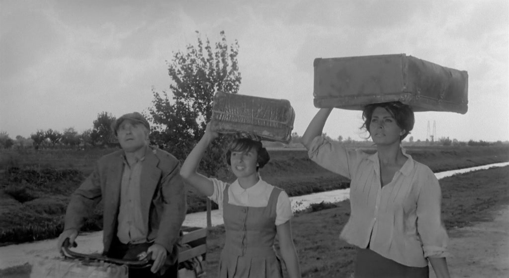 La ciociara / Two Women (1960) Vittorio De Sica, Sophia Loren, Jean-Paul Belmondo, Raf Vallone-poster