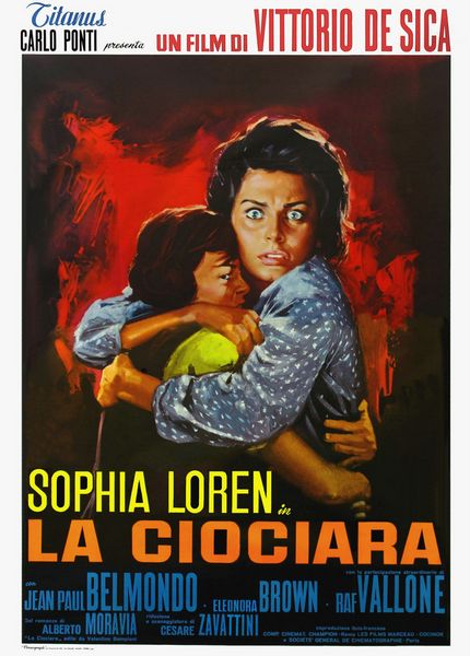 La ciociara / Two Women (1960) Vittorio De Sica, Sophia Loren, Jean-Paul Belmondo, Raf Vallone