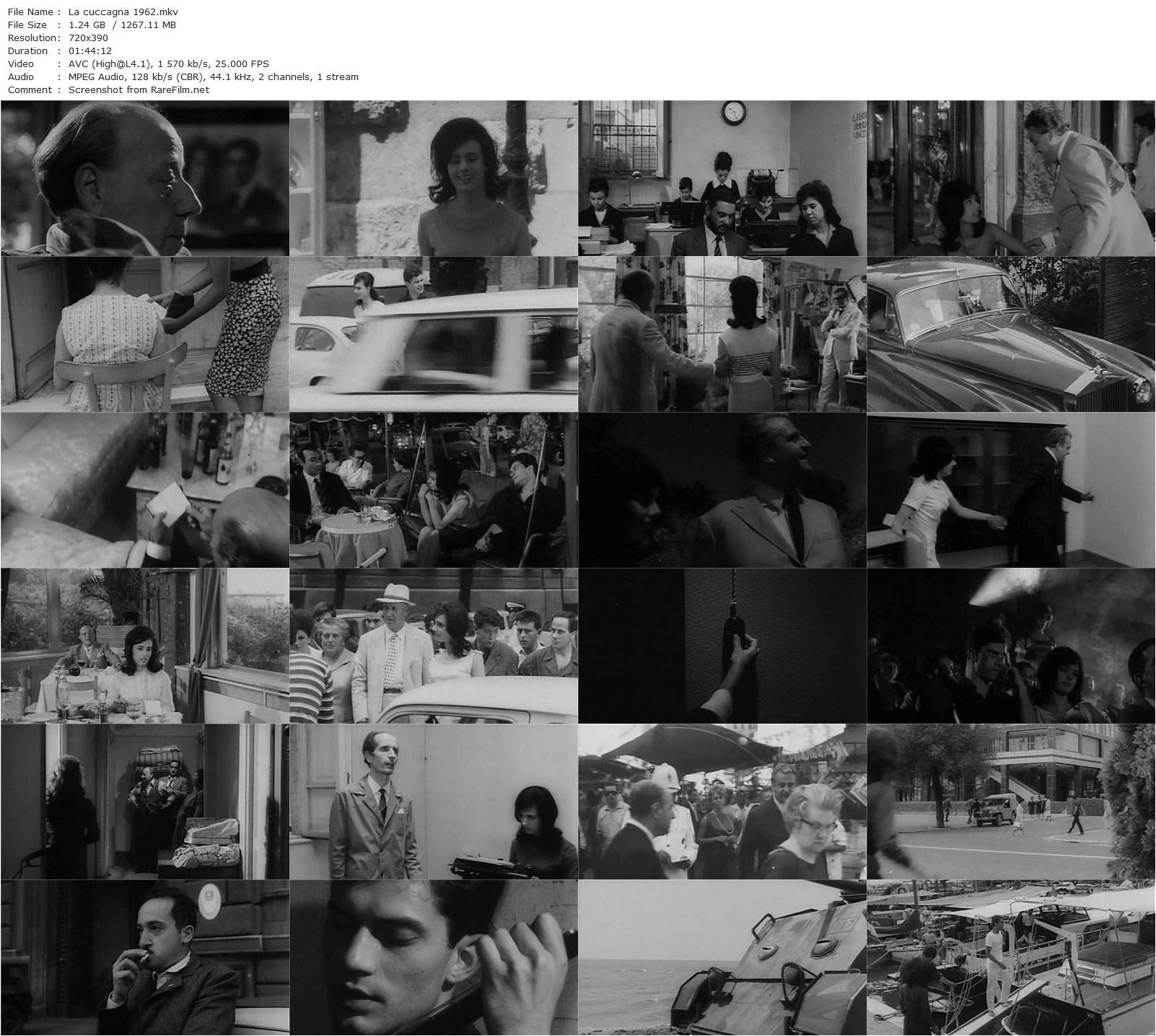 La cuccagna (1962) Luciano Salce-poster