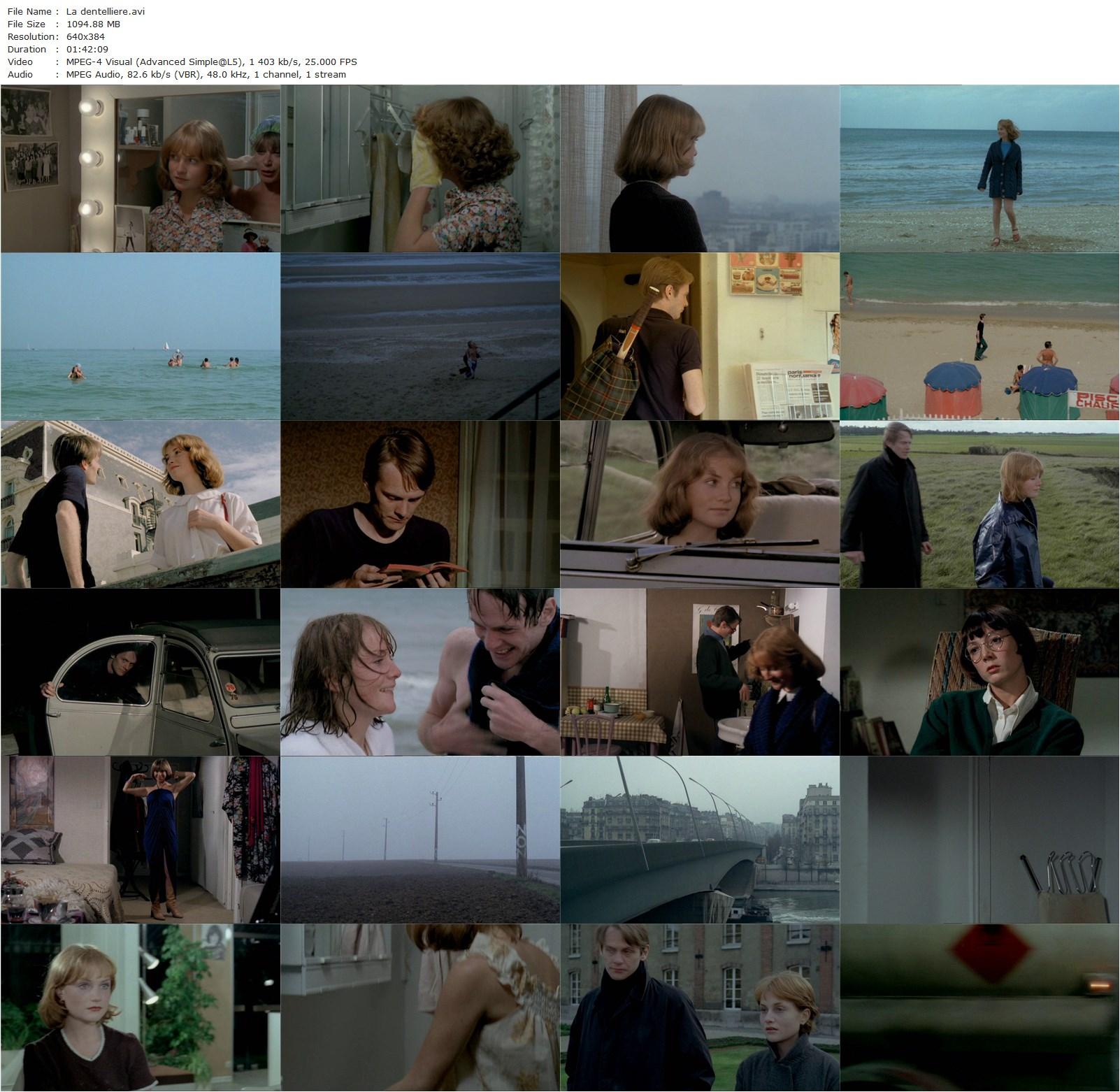 The Lacemaker AKA La dentellière (1977) Claude Goretta, Isabelle Huppert, Yves Beneyton, Florence Giorgetti-poster