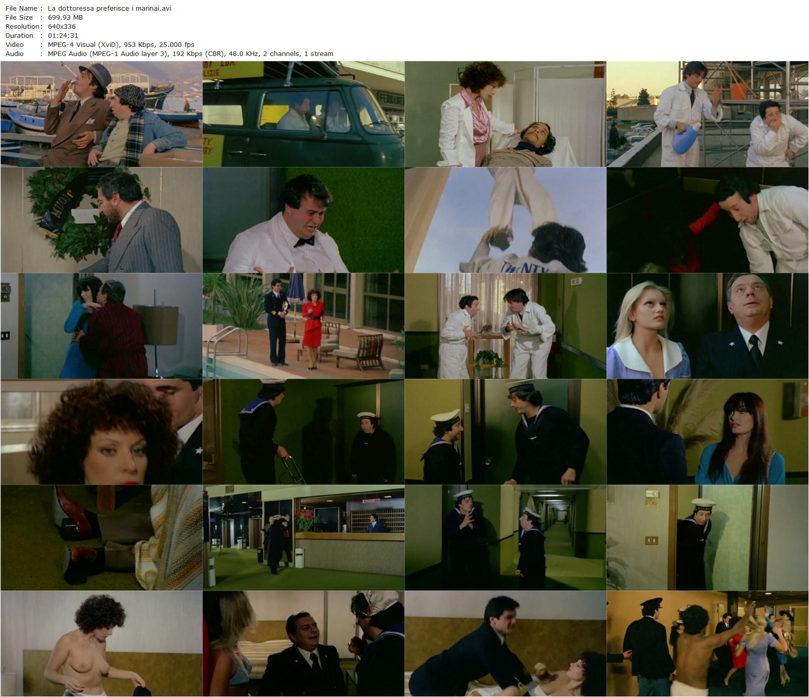 La dottoressa preferisce i marinai (1981) Michele Massimo Tarantini, Alvaro Vitali, Paola Senatore, Gianni Ciardo-poster