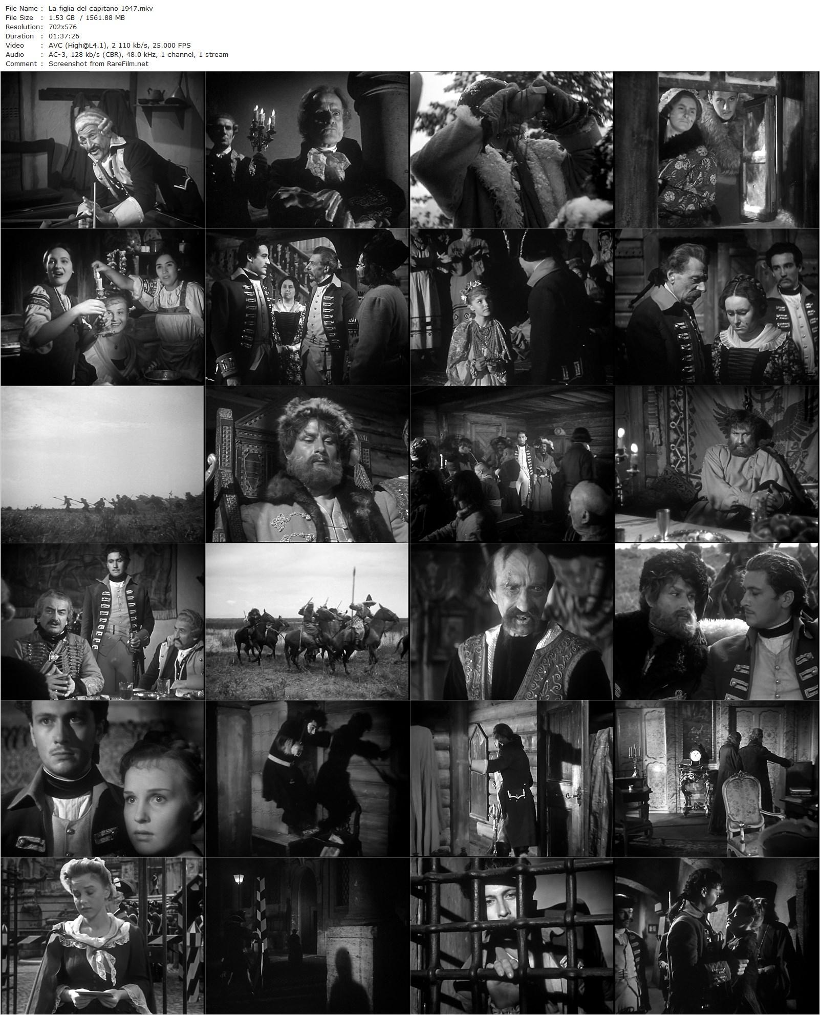 La figlia del capitano (1947) Mario Camerini, Irasema Dilián-poster