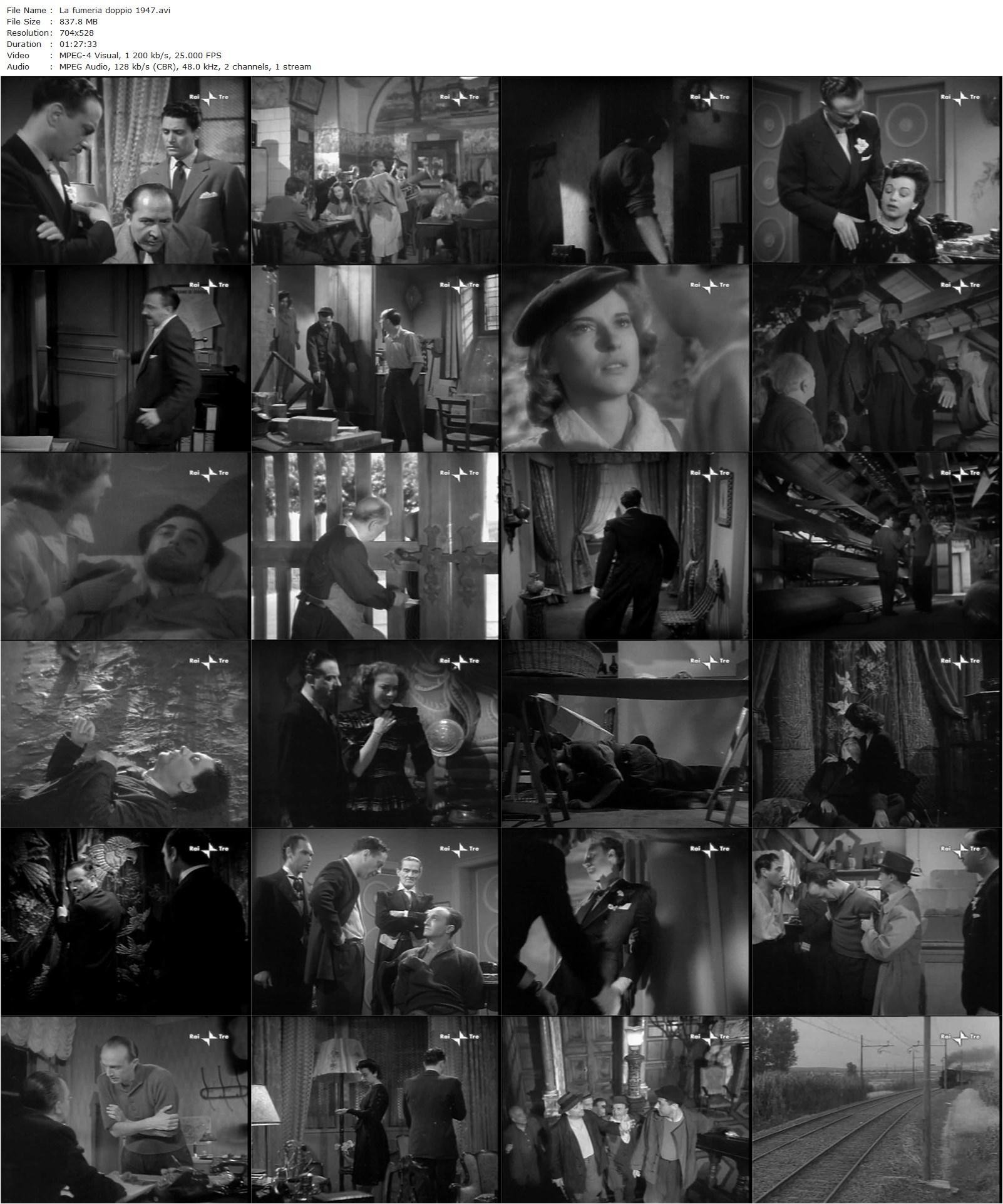 La fumeria d’oppio (1947) Raffaello Matarazzo, Emilio Ghione Jr., Mariella Lotti, Paolo Stoppa-poster