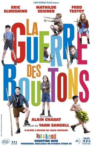 La guerre des boutons / War of the Buttons (2011) Yann Samuell, Eric Elmosnino, Mathilde Seigner, Fred Testot, Adventure, Family