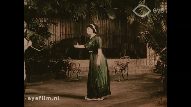 Louis Feuillade - La maison des lions AKA House of Lions (1912)-poster