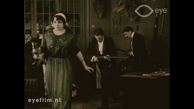 Louis Feuillade - La maison des lions AKA House of Lions (1912)-poster