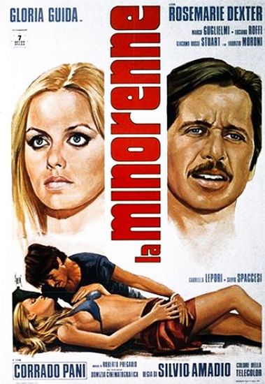 La minorenne (1974) Silvio Amadio, Gloria Guida, Rosemary Dexter, Marco Guglielmi, Comedy, Romance, Erotic