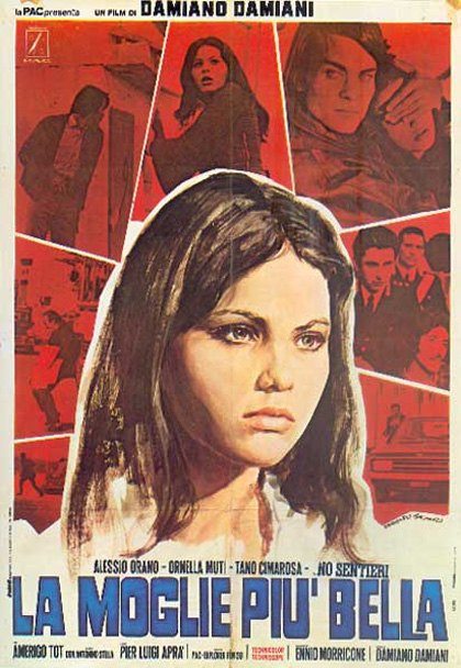 The Most Beautiful Wife / La moglie più bella (1970) Damiano Damiani, Alessio Orano, Ornella Muti, Tano Cimarosa