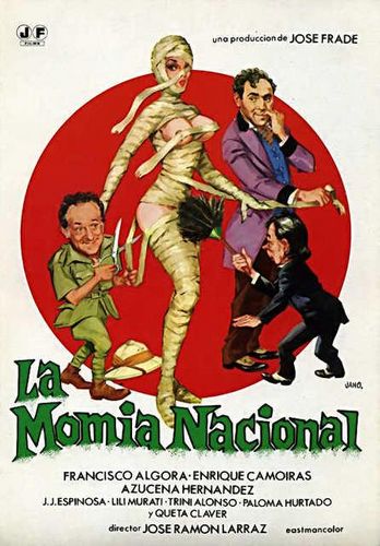 The National Mummy / La momia nacional (1981) José Ramón Larraz, Francisco Algora, Quique Camoiras, Azucena Hernández
