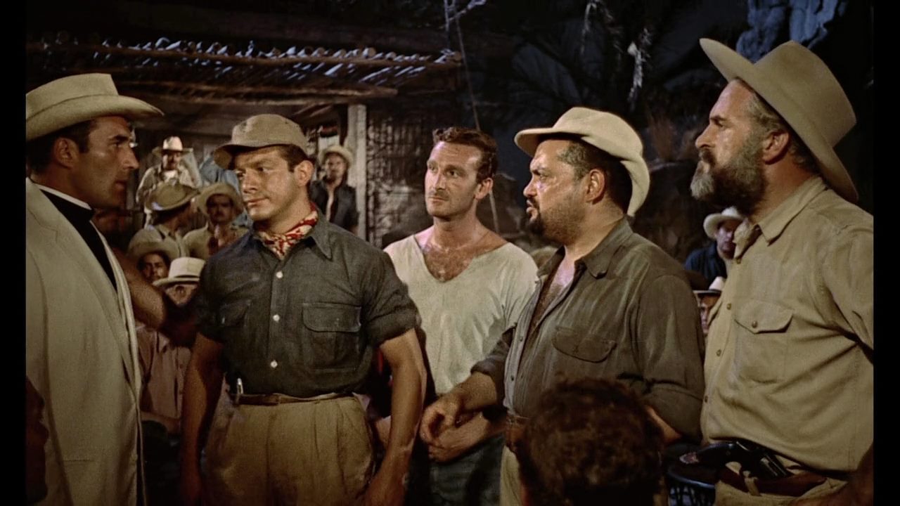 La mort en ce jardin / Death in the Garden (1956) Luis Buñuel, Simone Signoret, Georges Marchal, Charles Vanel, Adventure, Drama-poster