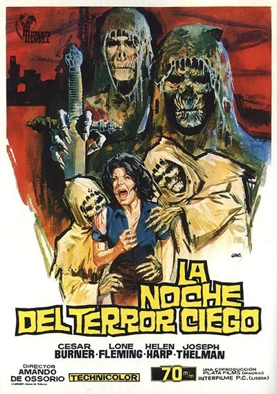 Amando de Ossorio – La noche del terror ciego AKA Tombs of the Blind Dead (1972)
