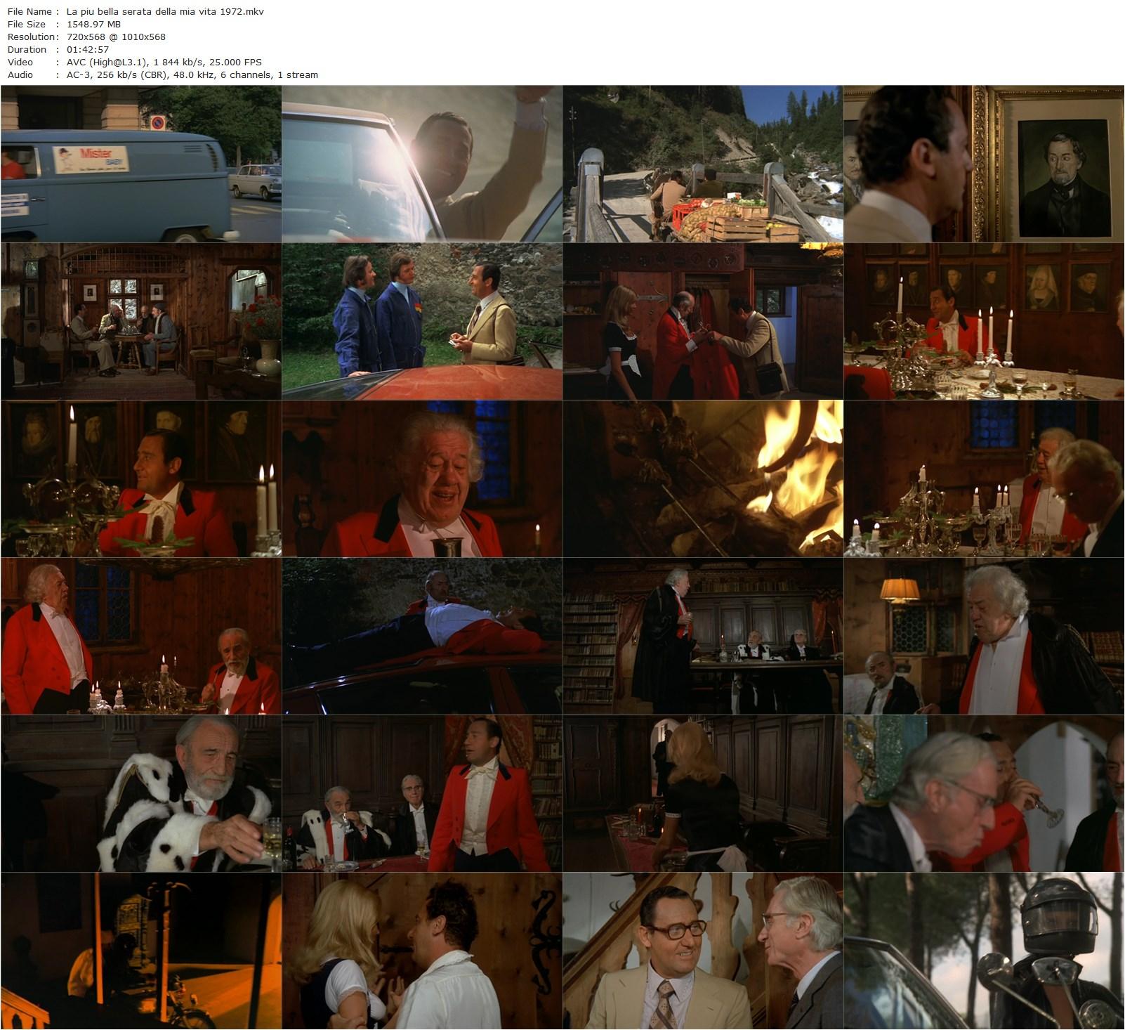 The Most Wonderful Evening of My Life AKA La più bella serata della mia vita (1972) Ettore Scola, Alberto Sordi, Michel Simon, Charles Vanel-poster