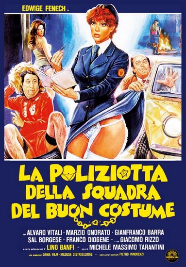 La poliziotta della squadra del buon costume (1979) Michele Massimo Tarantini, Edwige Fenech, Alvaro Vitali, Marzio Honorato