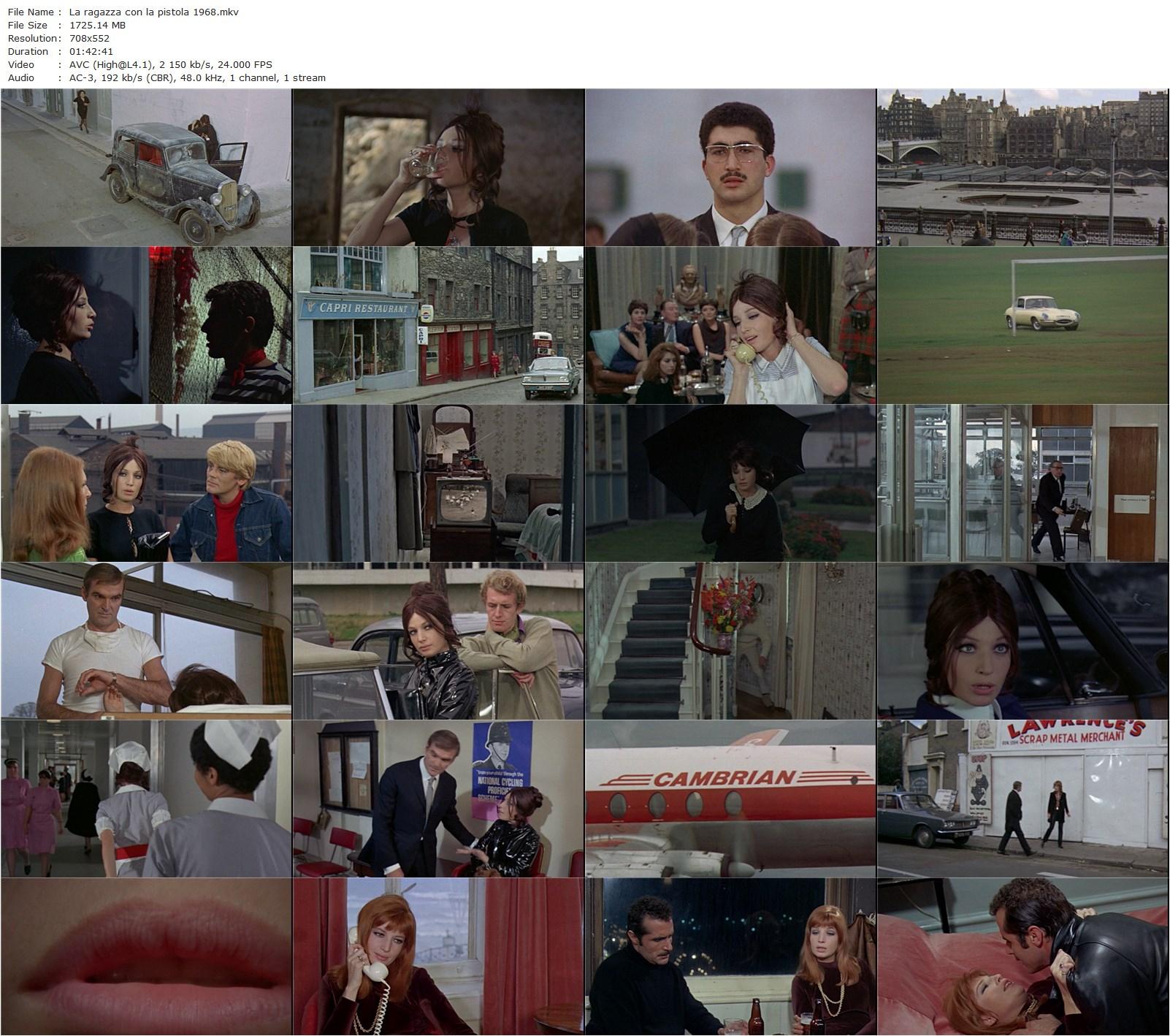 The Girl with a Pistol AKA La ragazza con la pistola (1968) Mario Monicelli, Monica Vitti, Stanley Baker, Corin Redgrave-poster