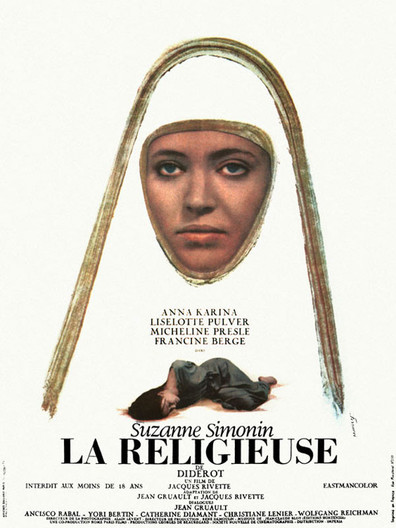 La religieuse / The Nun (1966) Jacques Rivette, Anna Karina, Liselotte Pulver, Micheline Presle