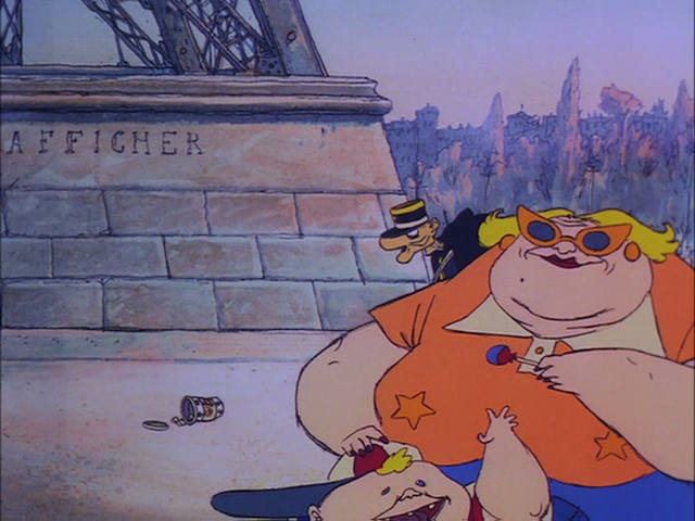 La vieille dame et les pigeons (1997)-poster